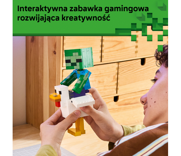 LEGO MINECRAFT 21582 Kurzy jeździec - 1547391 - zdjęcie 7